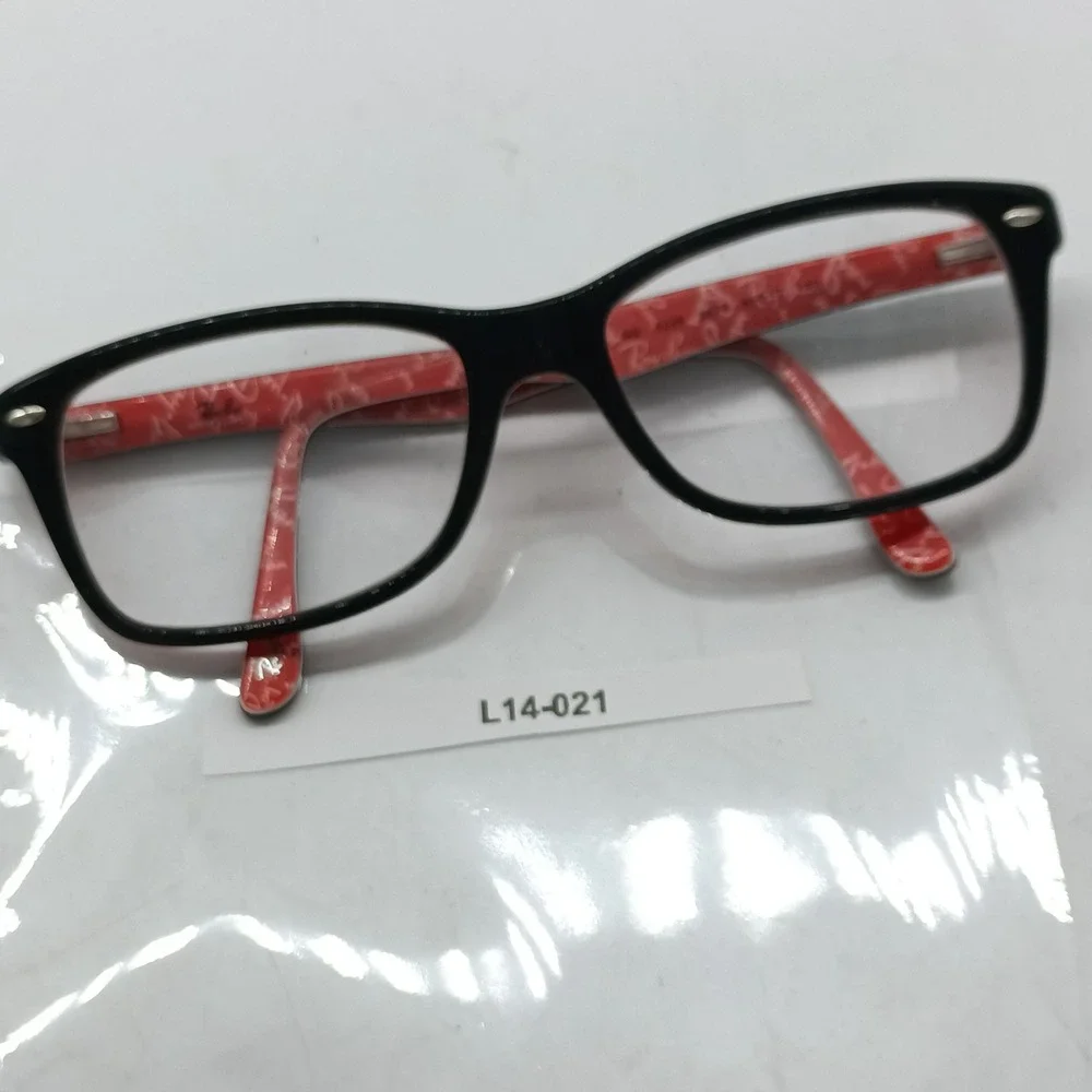 Ray-Ban RB5228 2479 Black/Red Script 55-17-140 Eyeglasses Frames Only #21